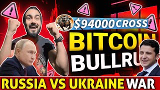 95000 Bitcoin 🦍 Russia vs Ukraine Dump Incoming  Alts Not Pumping SOL ETH APT AVAX PEPE FLOKI SUI [upl. by Mord]