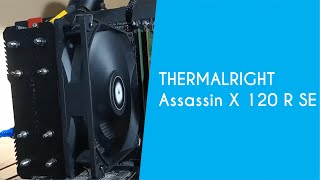 THERMALRIGHT Assassin X 120 R SE CPU Cooler Benchmark [upl. by Scharff]