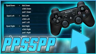 🔧How To Setup ANY Controller in PPSSPP Emulator PC✔️  Generic USB Gamepad [upl. by Blase]