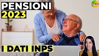 PENSIONI 2023 Losservatorio con i dati INPS [upl. by Merline791]