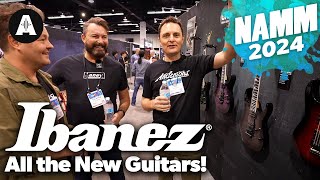 Ibanez  NAMM 2024 [upl. by Gwynne306]