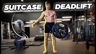 SUITCASE DEADLIFT GUIDE  HowTo Benefits and Mistakes [upl. by Derfliw]