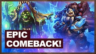 Epic Comeback  Shudderwock Shaman  The Boomsday Project  Hearthstone [upl. by Pember]