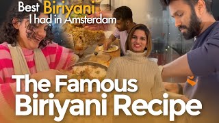 The Famous Biriyani recipe  Best Malabar Biriyani I had in Amsterdam  Happy evening [upl. by Samul]