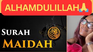 NonMuslim reacts to SURAH MAIDAH Conversation between Jesus and Allah REACTION So emotional [upl. by Bathsheb]