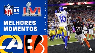 SUPER BOWL LVI  LOS ANGELES RAMS X CINCINNATI BENGALS [upl. by Atsillak]