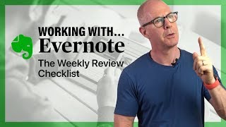 How To Create A Weekly Review Checklist in Evernote [upl. by Eniamat]