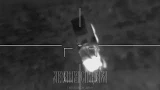 809 Lancet drone destroyed MLRS BM21 [upl. by Ehcadroj433]