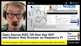 Open Source RISC OS Now Has WiFi and Modern Web Browser on Raspberry Pi [upl. by Phelgon965]