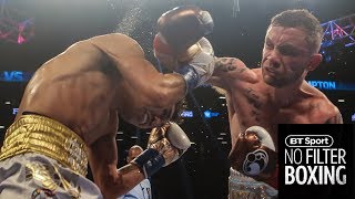 Carl Frampton v Leo Santa Cruz highlights  The Jackal becomes twoweight world champion [upl. by Poirer]