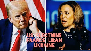 KAMALA TRUMP MACRON ZELENSKY LE MONDE BOUGE [upl. by Lydon]