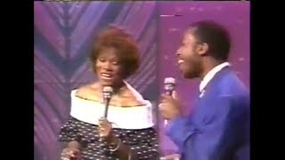 Dionne Warwick amp Jeffrey Osborne  Love Power  The Tonight Show 1987 [upl. by Eleira]