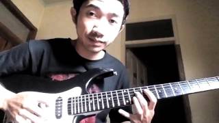 Guitar Lesson Trilogy suite Op 5 Yngwie MalmsteenPart 1 [upl. by Devaj]