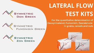 Symmetric Green series  Rapid Tests for the determination of DONFUMONISIN ZON Matrix type Corn [upl. by Novyat]