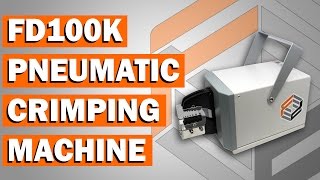 FD110K Pneumatic Crimping Machine for Terminals Ferrules amp More [upl. by Hugues]