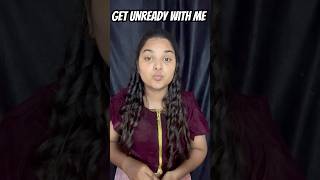 Get unready with me makeup beautysalon makeupartist skincare skincareroutine skincaretips [upl. by Oedama]