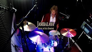 Jambalaya  Fats Domino  by drummer Mickey Jaarsbergen [upl. by Heringer145]