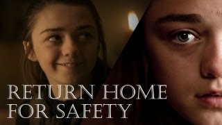 Arya Stark  Return Home For Safety  Game of Thrones S01E06 [upl. by Anesor699]