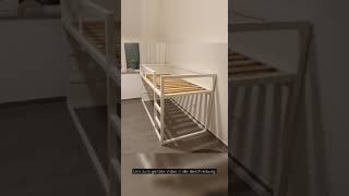 BEST Ikea KURA bed makeover  IKEA DIY ideas [upl. by Epilihp551]