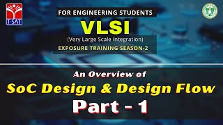 An Overview of SoC Design amp Design Flow Part1  VLSI Exposure Training Season 2 MrSriram Intel [upl. by Heater336]