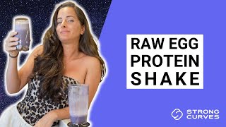 Raw Egg Protein Shake [upl. by Hluchy]