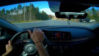 4K POV Drive Afternoon Hyundai Elantra Preferred SE 2024 Canada [upl. by Jevon915]