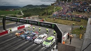 Highlights from Hell Norway Ken Block gets THIRD at his first FIA World RallyX Championship race [upl. by Elbert]