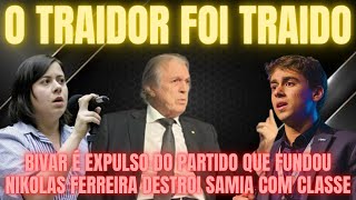 LUCIANO BIVAR QUE TRAIU BOLSONARO AGORA SENTE DO PRÓPRIO VENENO [upl. by Reisfield749]