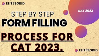 How To Fill CAT Application Form 2023  CAT Application form filling process 2023 [upl. by Lleraj]