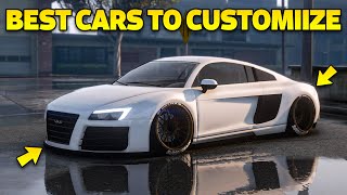 GTA 5 Online BEST CARS TO CUSTOMIZE IN GTA V Online RARE amp SECRET CARS amp CUSTOMIZATION [upl. by Tegan]