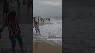 Marina Beach Chennai  Marina Beach beach travel travelvlog tranding ytshorts [upl. by Ynnelg802]