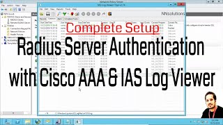 Radius ServerAAA Authentication with Cisco RoutersServer 2012 r2 [upl. by Aneehsram39]