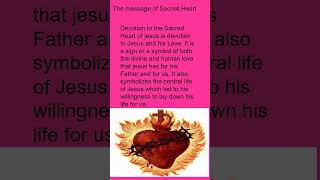 The message of Sacred Heart of Jesus [upl. by Macfarlane238]