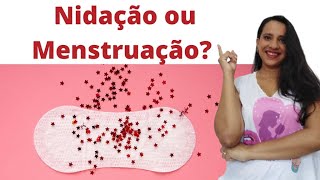 Será Nidação ou Menstruação 🩸 [upl. by Wiatt]