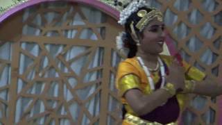 Bharatnatyam Performance by Arushi R Kamath  Sri Ramachandra Kripalu Bhajamana Bhajan [upl. by Htial]