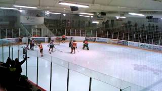 Goalie Fight Essex 73s Darien Ekblad vs Wheatley Sharks Connor Mackinnon [upl. by Wirth411]