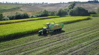 🥇 Trabajo de ensilado de maíz en terreno  Marcos Otero 🚜 marcosoteroes [upl. by Obara]