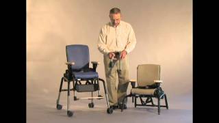 Rifton Activity Chair Inservice Video 3  Seat Height Adjustments [upl. by Akeimat815]