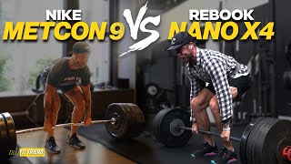 REEBOK NANO X4 vs NIKE METCON 9  Who Wins 2024 [upl. by Martinsen]