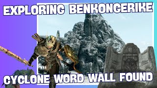 Skyrim  Solstheim Benkongerike Exploration Cyclone Wordwall Found [upl. by Zoarah]