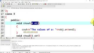 Lecture14 Friend Class Private Data Member Access outside the class using friends class [upl. by Nilkoorb]