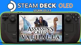 Assassins Creed Valhalla Steam Deck OLED Performance  Steam OS 37 AC Valhalla Gameplay Settings [upl. by Munro]