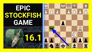 Epic Stockfish 161 Chess Game Spanish Game Schliemann Defense Classical Variation [upl. by Nevs931]