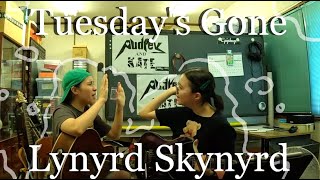 Lynyrd Skynyrd  Tuesdays Gone  guitar cover bass  レーナードスキナード [upl. by Sjoberg426]