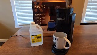 How To Descale A Keurig KExpress Using Vinegar [upl. by Naj]