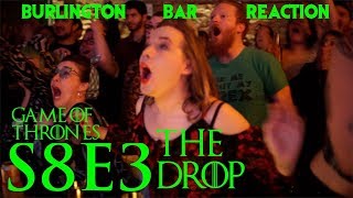 Game Of Thrones  Burlington Bar Reactions  S8E3 quotTHE DROPquot Scene [upl. by Meuser806]