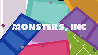 Monsters Inc Title Sequence [upl. by Eniarda152]