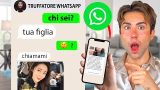 TRUFFA WHATSAPP HO RISPOSTO  GIANMARCO ZAGATO [upl. by Yadsnil]