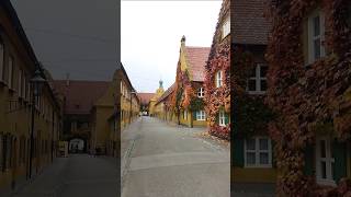 AUGSBURG FUGGEREI QUARTER GERMANYАУГСБУРГСТАРЕЙШИЙ В МИРЕ 500 ЛЕТНИЙ КВАРТАЛ ФУГГЕРАЙ  ГЕРМАНИЯ [upl. by Drida406]