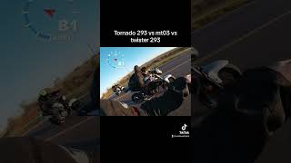 Tornado 293 vs mt03 repro vs cbx293 [upl. by Erihppas51]